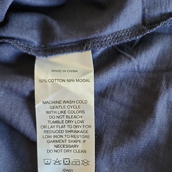 Floral Kimono Blue Flowered Pattern OS - Picture 4 of 4